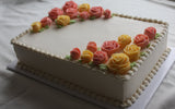 Vintage Sheet Cake