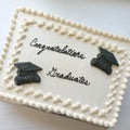 Graduation Vintage Sheet Cake