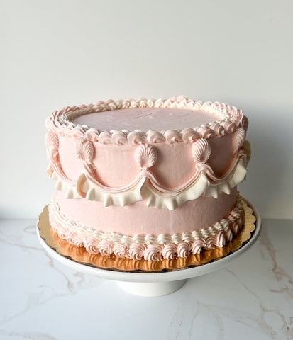 vintage cake seattle bakery wedding cake 