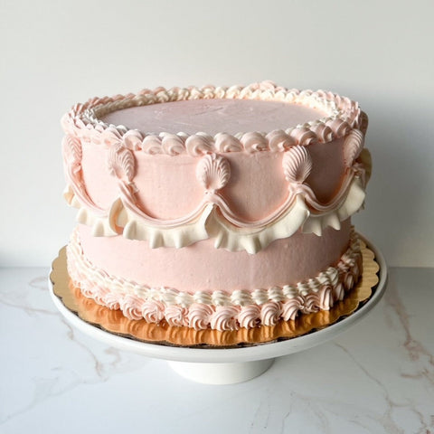 vintage cake seattle bakery wedding cake 